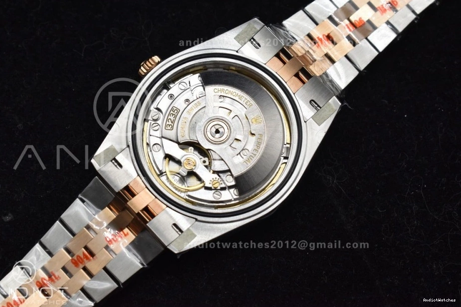 41 SS Edition EasyMatch Bracelet VR RG 904L 1:1 Jubilee Clean Best Dial Steel on MOP 126333 Diamonds White DateJust 655 0223